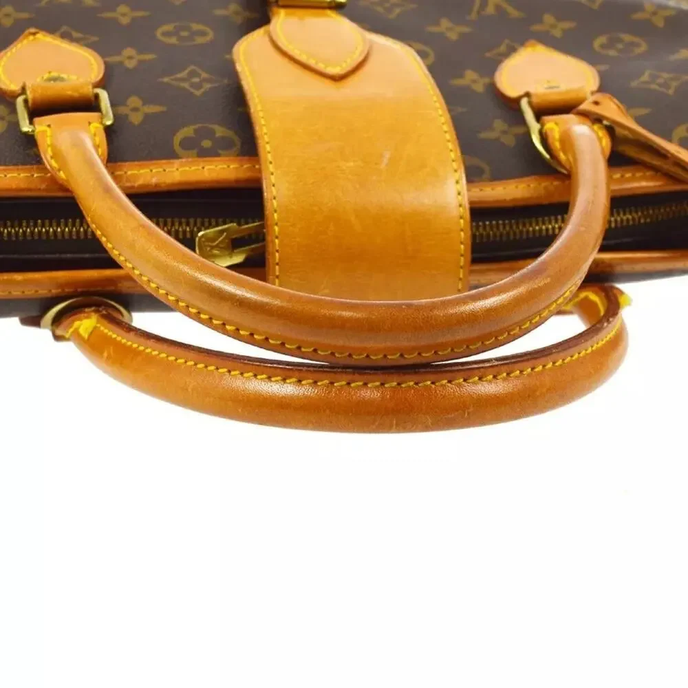 Louis Vuitton RIVOLI Soft Briefcase Hand Bag Monogram Leather -date code# MI0957